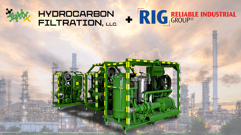 Hydrocarbon Filtration & Fleet of Oil Filtration Systems Joins RIG
